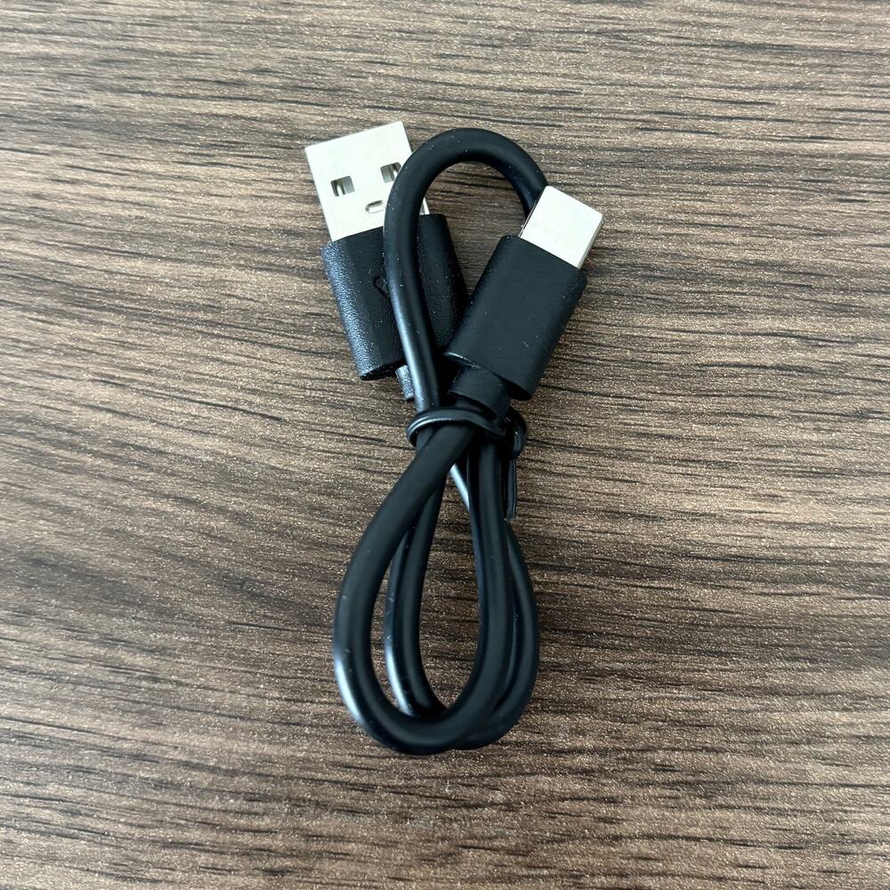 USB-C to USB-A Short Cable - 1FT - Black